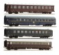 55130 ACME Set of 4 cars of Rome Express train Paris - Rome(Set 1) Limited Edition